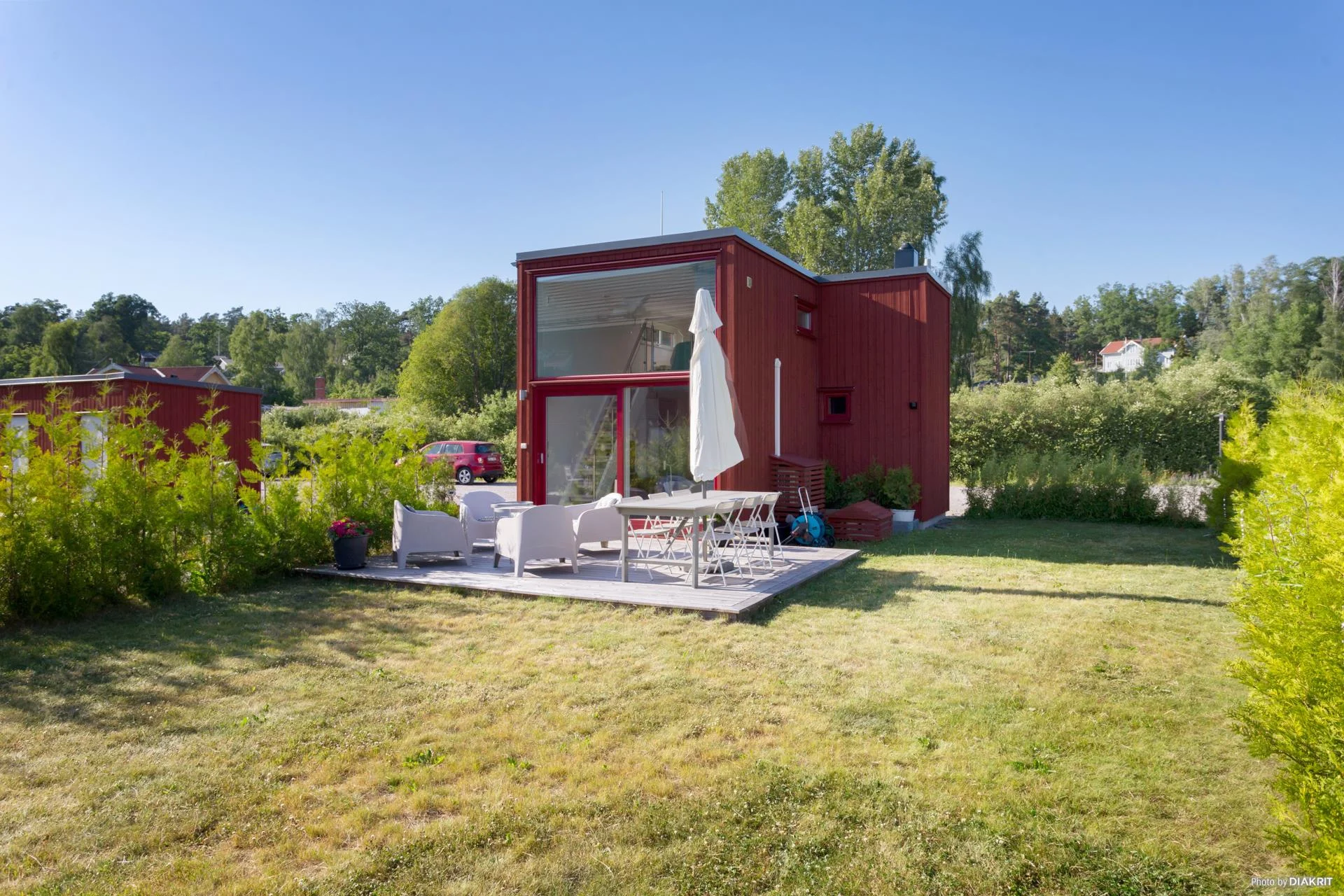 Studiohus med unikt sjöläge i söder!