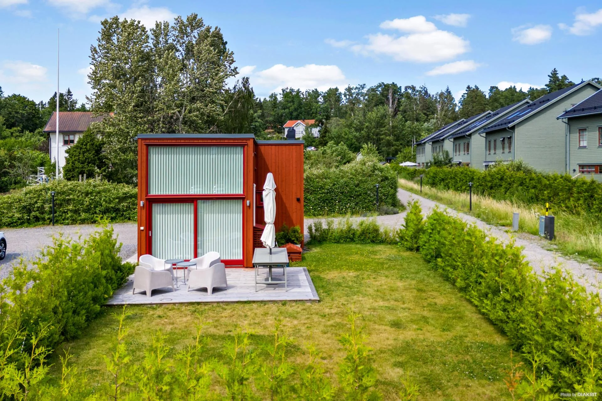 Studiohus med unikt sjöläge i söder!