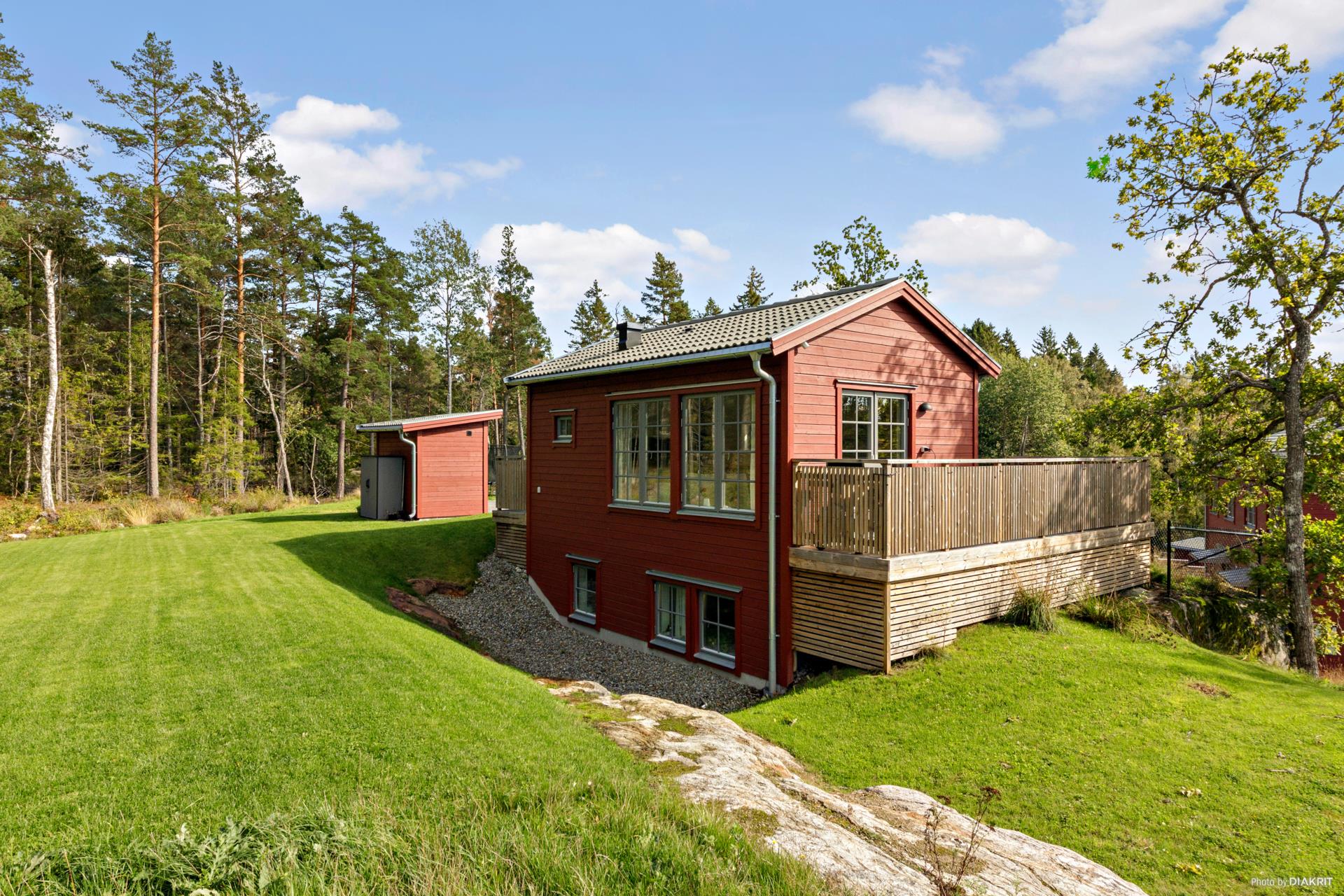 Modern minivilla i lugna och vackra Strömma!