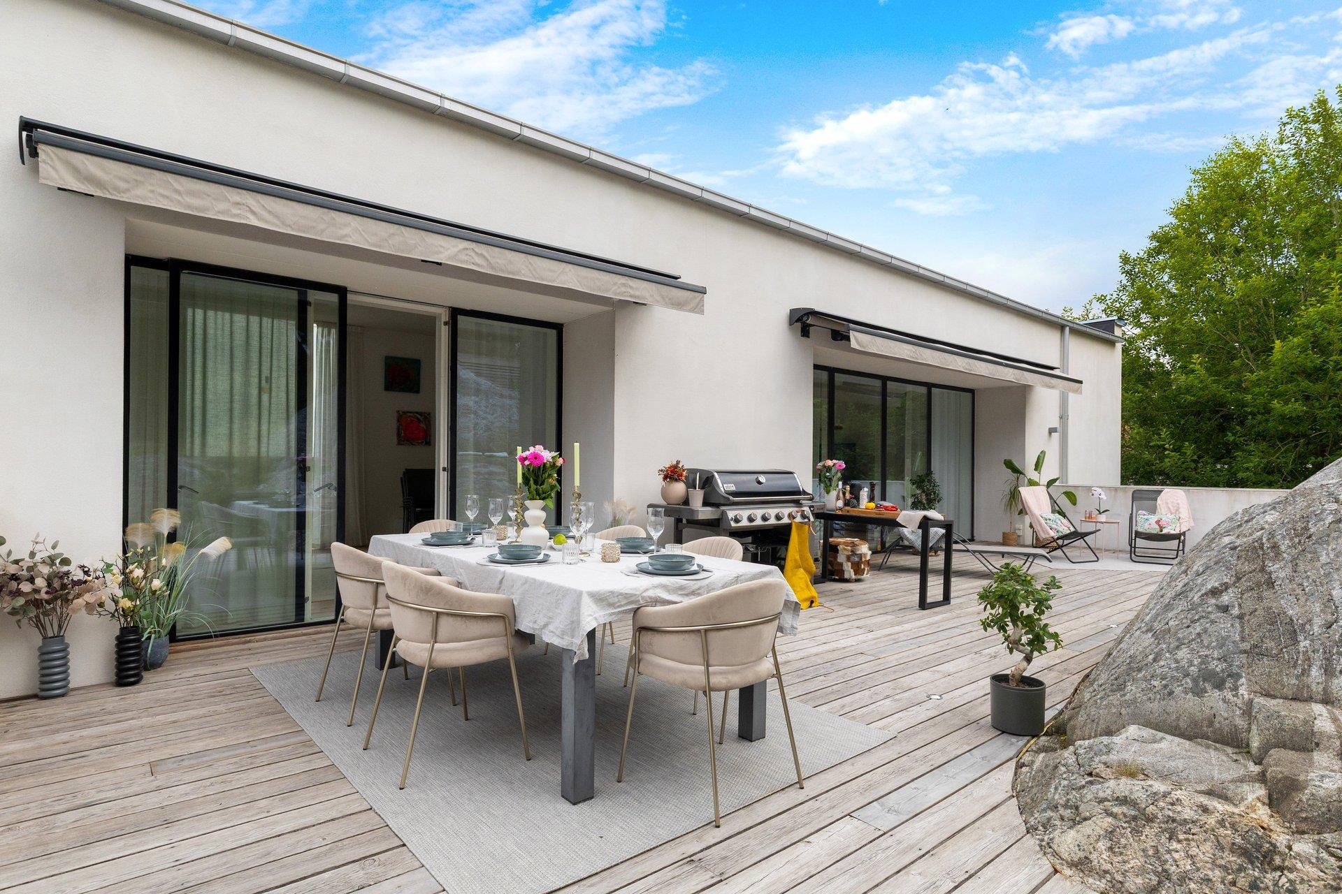 Villa Mörtnäs med panoramautsikt över Torsbyfjärden!
