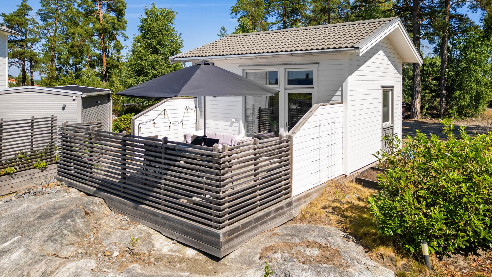 Fin minivilla i lugna och vackra Mörtnäs!