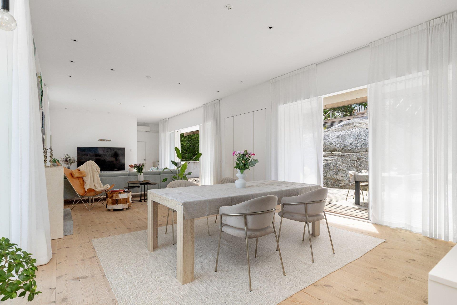 Villa Mörtnäs med panoramautsikt över Torsbyfjärden!