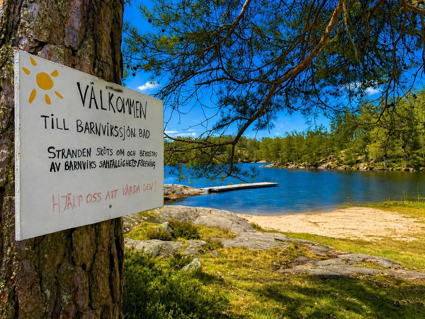 Fint fritidshus med åretrunt-standard med direkt närhet till bad, bryggor och skärgården!